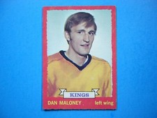 1973/74 O-PEE-CHEE NHL HOCKEY CARD #32 DAN MALONEY EX+ VG/EX SHARP!! 73/74 OPC