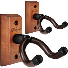 Guitar Wall Mount, 2 Pack Guitar Wall Hanger, Guitar Hanger Wall Hook Ho