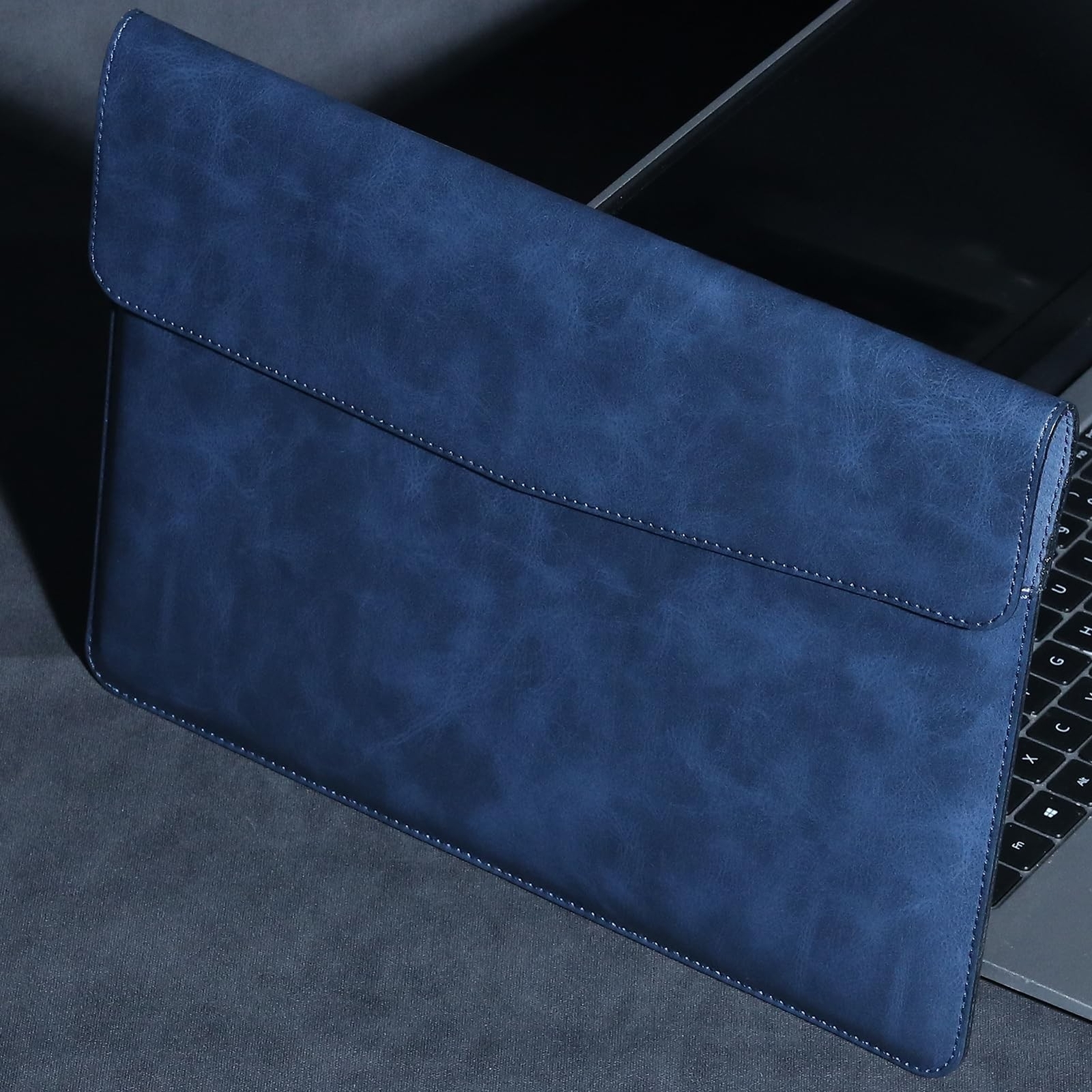 Leather Laptop Sleeve for MacBook Pro 14 Inch M3 M2 Pro/Max 2023 & M1 Case,Sl...