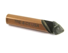 1pc ACT TRE-8 C5 Grade Carbide 1/2" Round Shank Brazed Lathe Boring Tool Bit