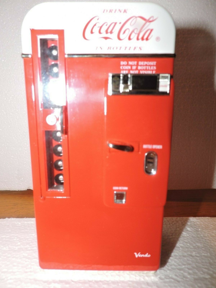 Coca Cola Vending Machine Musical Bank | eBay