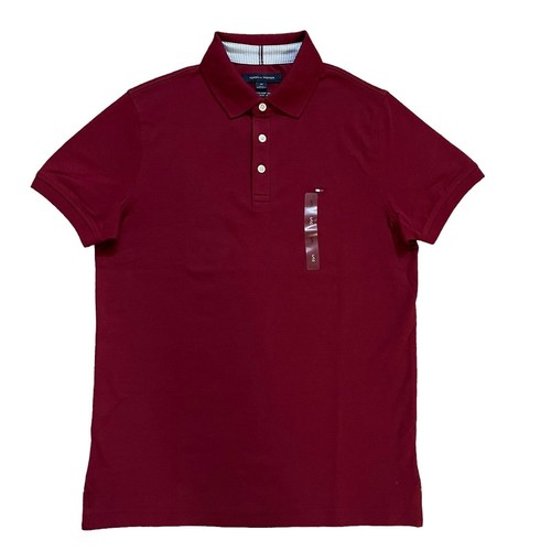 NWT Tommy Hilfiger Men's THFLEX Slim Fit Short Sleeve Mesh Polo Shirt 33 Colors - Picture 49 of 137