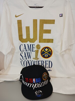 denver nuggets 2023 nba champions Shirt And Hat Bundle
