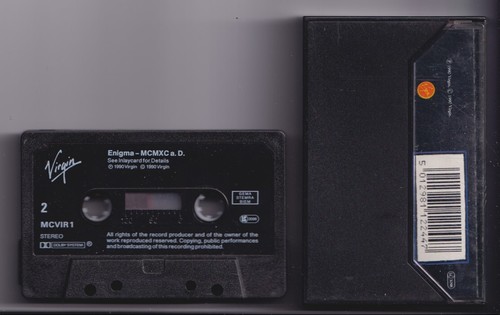 (LD67) Enigma, MCMXC a.D. - 1990 Cassette Tape - Picture 2 of 2