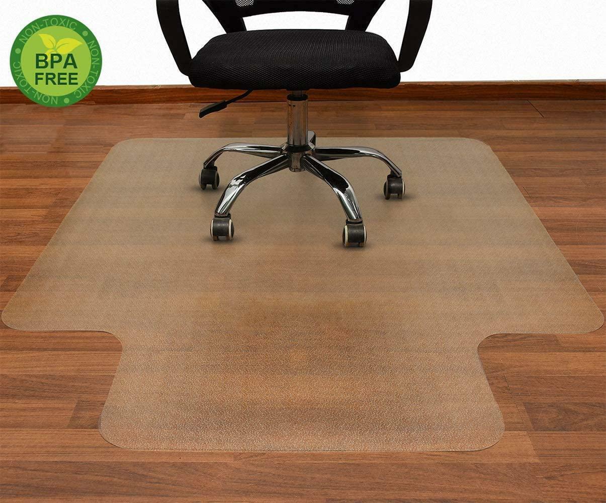 Aibob 53 X 45 Inches Office Chair Mat For Hardwood Floor Easy Glide For Chairs For Sale Online