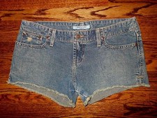 Girl's Abercrombie Medium Wash Denim Shorts Size 16