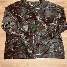 Code Five Realtree  Camo Shirt Mens XL Long Sleeve Hunting Outdoor Cotton EUC