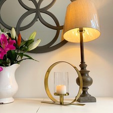 Statement Loop Candle Holder