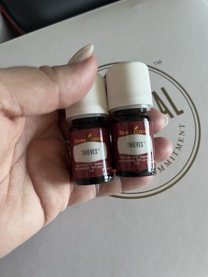 Young Living Thieves Lot Of 2 Canadian Label Old Stock 