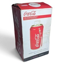 COCA-COLA Koolatron Can Mini Fridge Thermoelectric Portable Cooler Holds 8 Cans