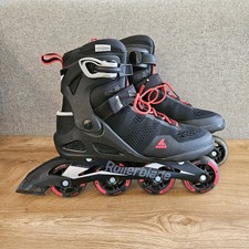 Rollerblade Macroblade 80 Inline Skates Size 10 Black And Red