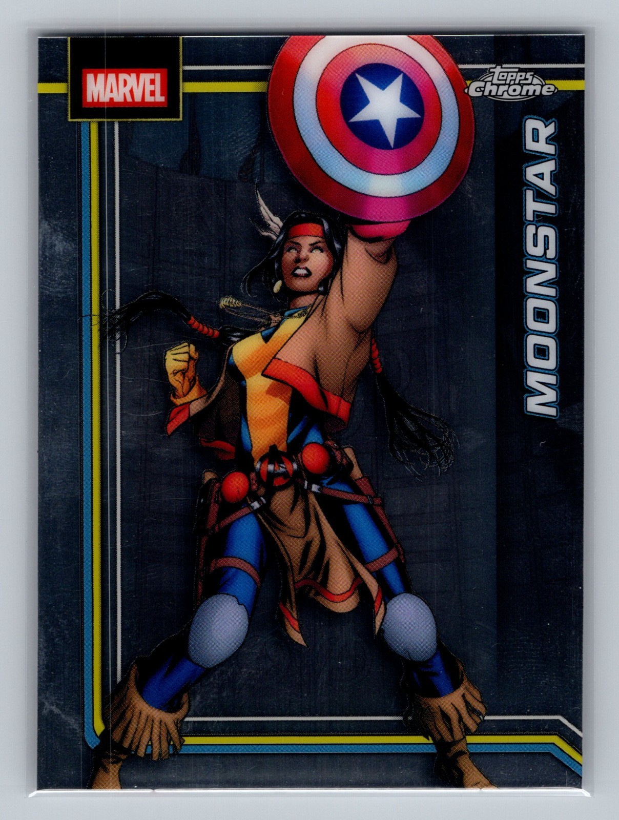 Moonstar 082 (Base) 2026 Topps Chrome Marvel
