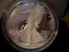 2024-W American Silver Eagle Proof Dollar.  1.0 Troy Oz. Silver. OGP/COA