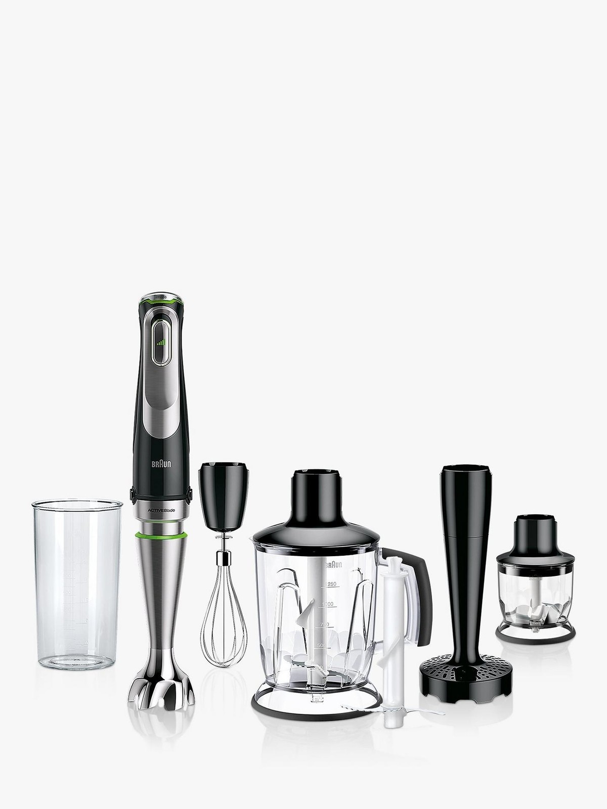 Braun MQ9147X MultiQuick 9 1200W Food Processor Hand Blender Mixer - Black A