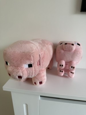 Minecraft Schwein Plüschtier Official Mojang Merchandise Stofftier Konvolut 