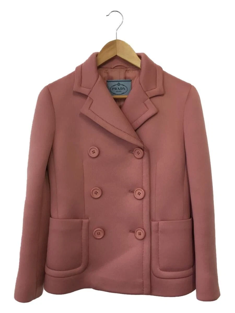 Giacca PRADA altra 42 poliestere rosa APD1 2015 2183 usata