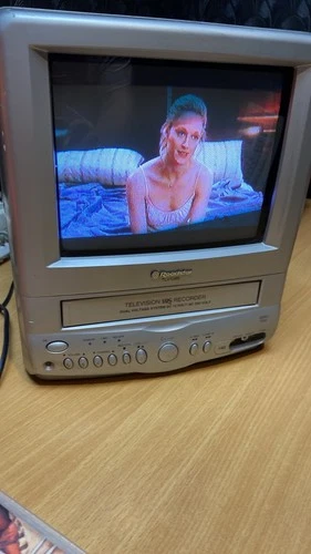 🙇🏻 Roadstar TLV1085 13" VHS GAMING CRT TV MONITOR COMBO Campervan 12V/240V 🙇