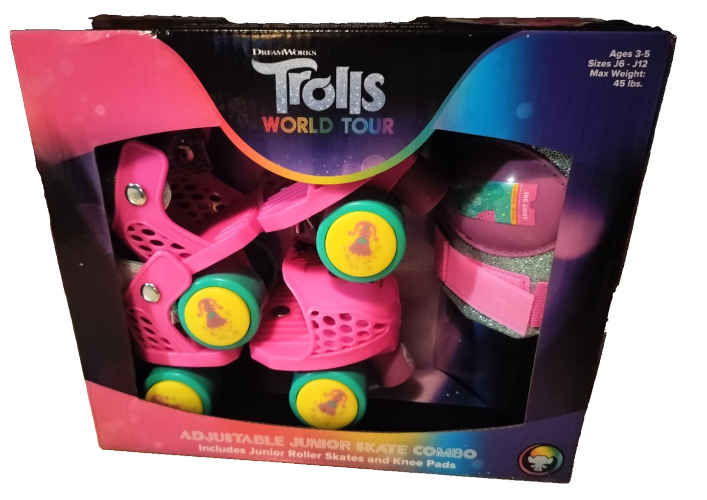 Adjustable Size J6-j12 Ages 3-5