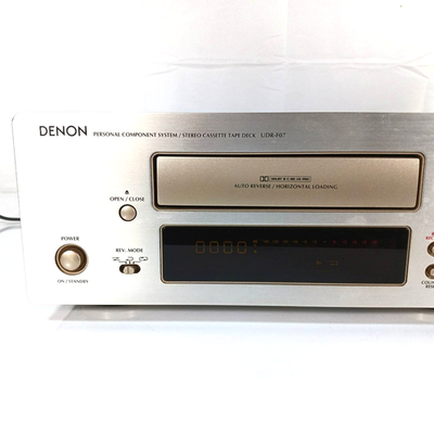 DENON カセットデッキUDR-F07 DENON Stereo Cassette Tape Deck UDR-F07 100V 50/60Hz Auto Reverse