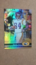 2002-DONRUSS-RANDY MOSS SEASON STAT LINE PARALLEL-/73-VIKINGS