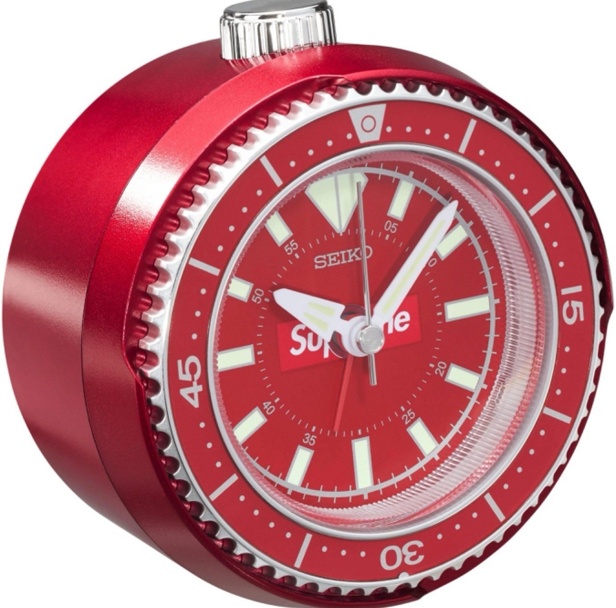 アクセサリー Supreme Seiko Mai Alarm Clock 🔥Supreme®/Seiko Mai Alarm Clock ⏰ Red |Glow in the dark! SS25