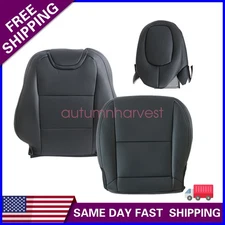 2010-2015 For Chevy Camaro Driver Bottom & Top Seat Cover & Headrest Cover