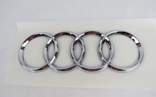 2009-2012 Audi A4 Rear Emblem Trunk Chrome Rings Badge Symbol Logo Genuine Oem