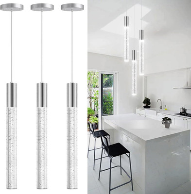 Modern Dimmable LED Pendant Lights - 3 Pack for Kitchen & Dining Room