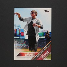 2016 Topps Jeff Bauman (Bombing Survivor) First Pitch #FP-1 Boston Red Sox