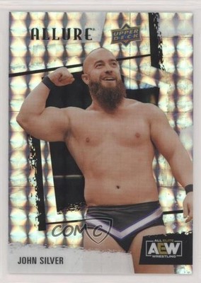 2022 Upper Deck Allure AEW White Diamond 13/50 John Silver #49 d9r