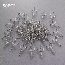 50PCS Heavy Duty Carbon Steel Pegboard Hooks for Tool Storage Organization Board