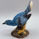 Stangl Bluebird 3276S Signed by Painter 1940s HTF Collectable Retired Blue Bird