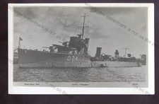 NC203 - Royal Navy Warship - HMS Wonderer - D74 - Postcard 