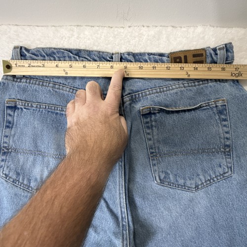 Polo Ralph Lauren Denim Jeans Relaxed Fit Size 34 x 30 Vintage - Picture 3 of 16