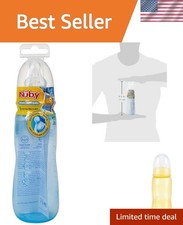 8oz Tinted Baby Bottle with Medium Flow Nipple - Colors May Vary for Infants