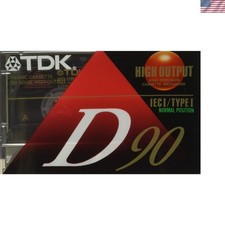 Compact 90-Minute Audio Cassette - High Quality for Every Recording Need