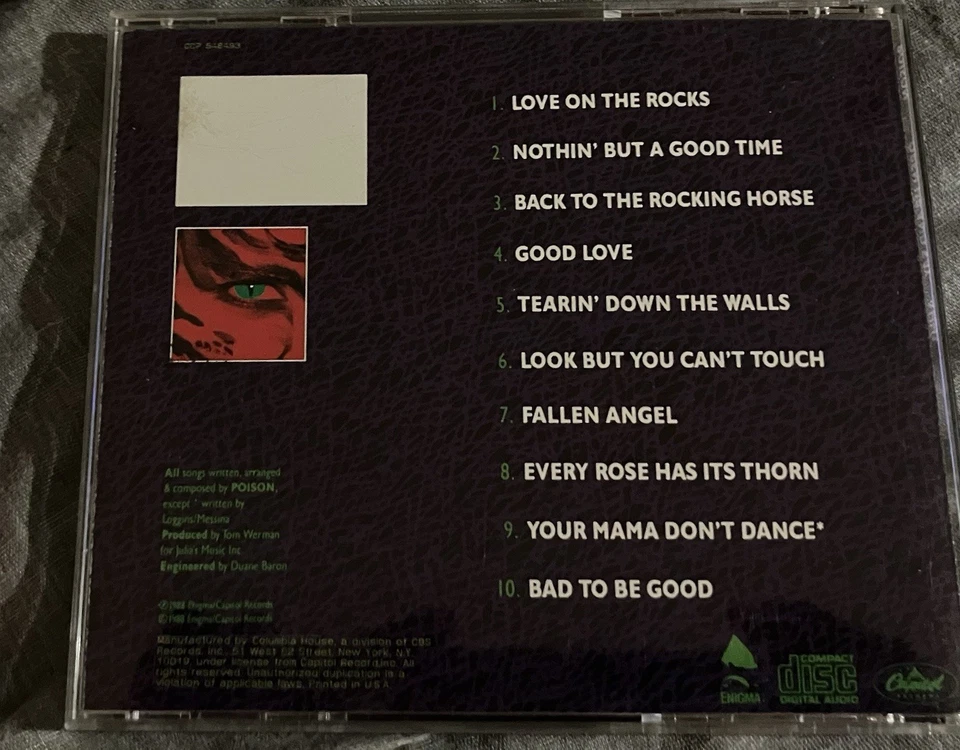 CINDERELLA, EUROPE, QUIET RIOT, POISON - 6x 80’s Rock CD Lot - FREE US SHIPPING Foto 3 de 4