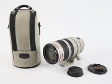 Canon 28-300mm f/3.5-5.6 L IS USM EF Mount Lens, with Caps, Case, & Hood