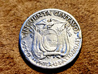 1928 ECUADOR 🇪🇨 SILVER 50 CENTAVOS MELT VALUE $4.40 — photo 1