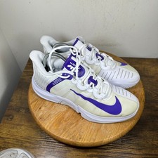 Nike Court Zoom NXT Tennis Shoes CK6153-102 White Purple Men's Size 11