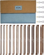 KnitPro Ginger 10" Grande Single Pointed Knitting Needle Set