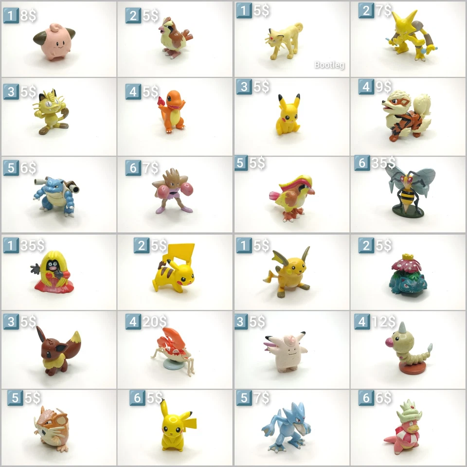 #Lot17 винтажная фигурка Томи Покемона #selectsable#прочитайте описание перед покупкой - Изображение 3 из 4