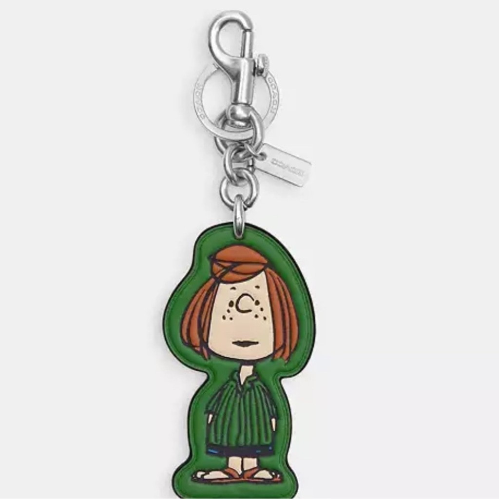 COACH ペパーミント・パティ　キーホルダー　新品 Coach X Peanuts Peppermint Patty Bag Charm | eBay