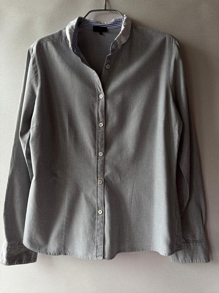 Women Bogner Shirt Grey Cotton 38 / M / 46