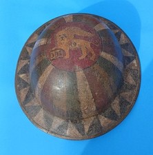 WW1 332nd Painted Souvenir Helmet
