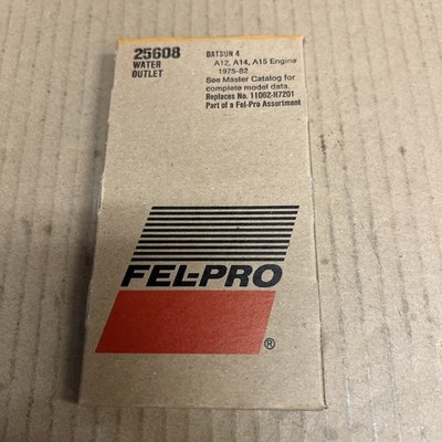   Fel-Pro 25608 Water Outlet Gasket! Nissan 75-82 Tap Desc