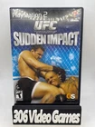 UFC Sudden Impact Sony PlayStation 2 PS2 Game CIB