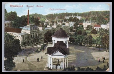 Postcard Mariánské Lázně / Kursaal / Neubad - Czech Republic