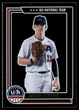 2022 Panini USA Baseball Stars & Stripes Michael Kennedy USA #70