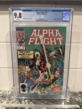 Alpha Flight #17 CGC 9.8 John Byrne X-Men Wolverine Storm Colossus